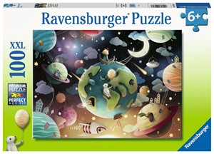 Fantasie Planeten Puzzel (100 XXL stukjes) 28372809133