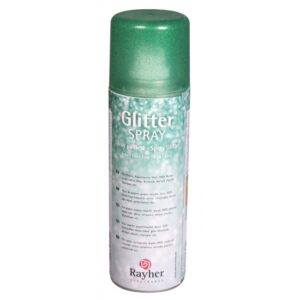 Fijne glitterspray groen 125 ml 10066604