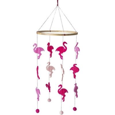 Flamingo mobiel 45 cm hangdecoraties 10143699