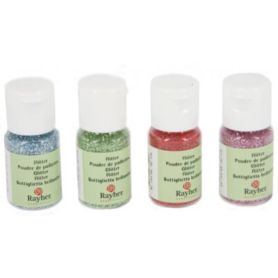 Flesje groene glitters 10 ml 10051632