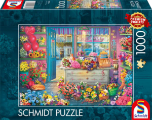 Fleurige bloemenboutique - 1000 stukjes - Puzzel 13450