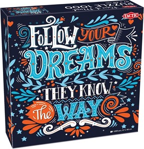 Follow Your Dreams Puzzel (1000 stukjes) 37420044422