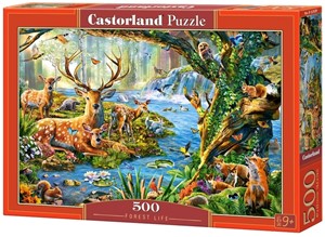 Forest Life Puzzel (500 stukjes) 36615759296