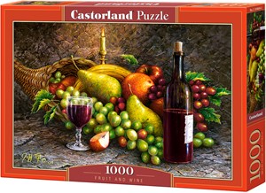 Fruit and Wine Puzzel (1000 stukjes) 28345843233