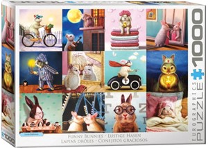 Funny Bunnies Puzzel (1000 stukjes) 32735736461