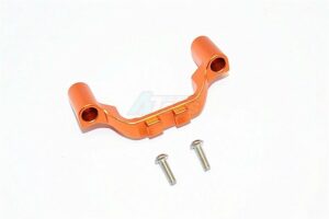 GPM Alloy front gear box protector mount with screws - 1pc set - Orange 33539