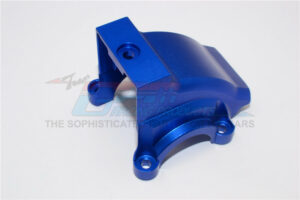 GPM - Aluminium Front/Rear Gearbox Cover - Blue - Traxxas X-Maxx 34169