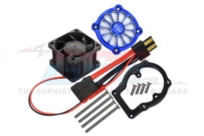 GPM - Traxxas Sledge Aluminium 6061-T6 Motor Heatsink with Cooling Fan 36581