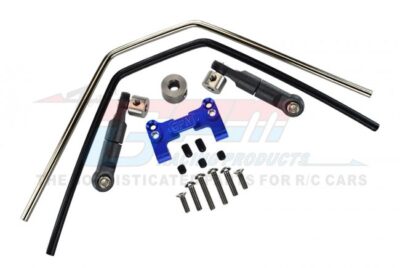 GPM - Traxxas Sledge Aluminium 7075-T6 Front/Rear Sway Bar Mount with Linkage and Wire 37147