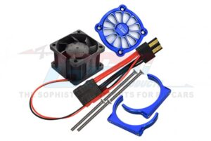 GPM - Traxxas Sledge Aluminium Motor Heatsink w/cooling fan (te gebruiken met SLE038A) 37149