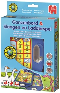 Ganzenbord / Slangen & Ladderspel Reisspel 21982057995