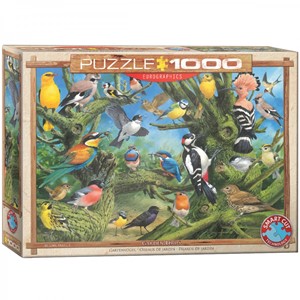 Garden Birds - Joahn Francis Puzzel (1000 stukjes) 30630872323