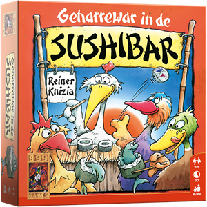 Geharrewar in de Sushibar 36036540445