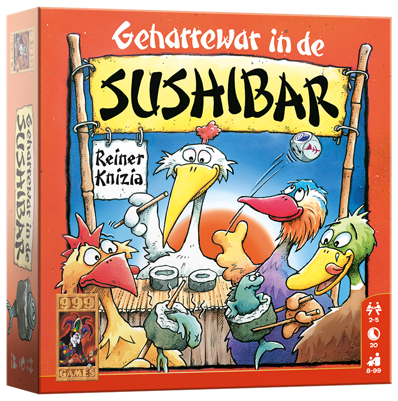 Geharrewar in de Sushibar - Dobbelspel 13450