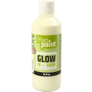 Gele lichtgevende verf 250 ml 10122427