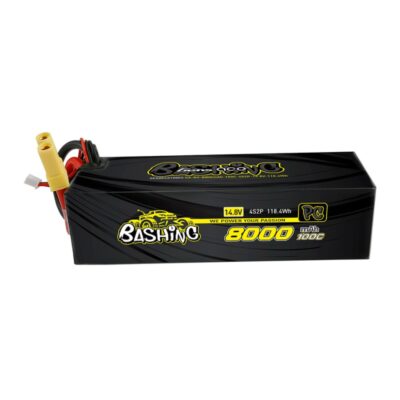 GensAce Bashing 8000mAh 14.8V 100C 4S1P Lipo accu met EC5 stekker 33523