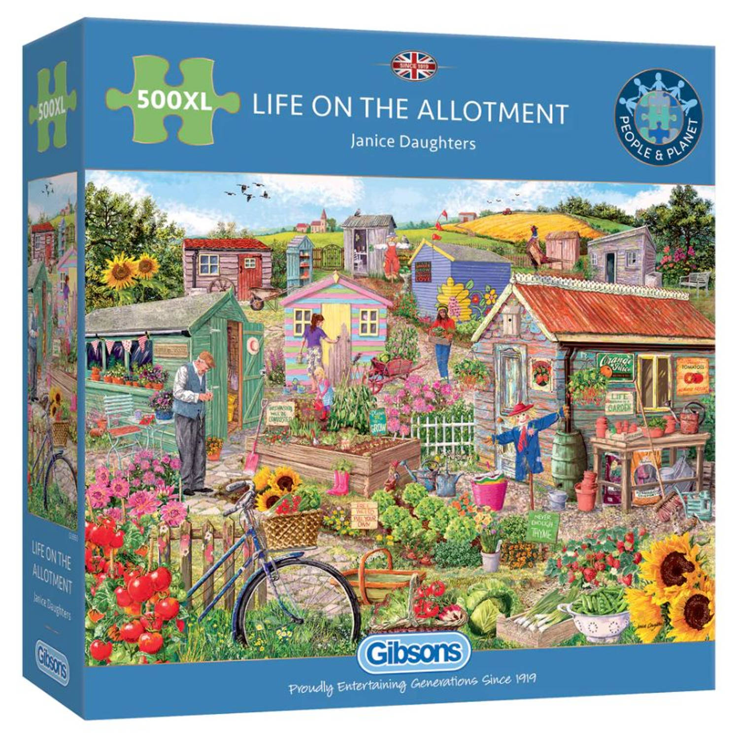 Gibsons Life on the Allotment (500XL) 4521179