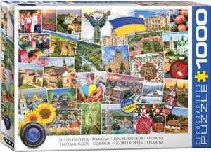 Globetrotter - Ukraine Puzzel (1000 stukjes) 34267609235