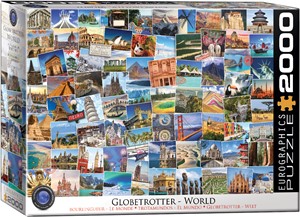 Globetrotter World Puzzel (2000 stukjes) 30090195395