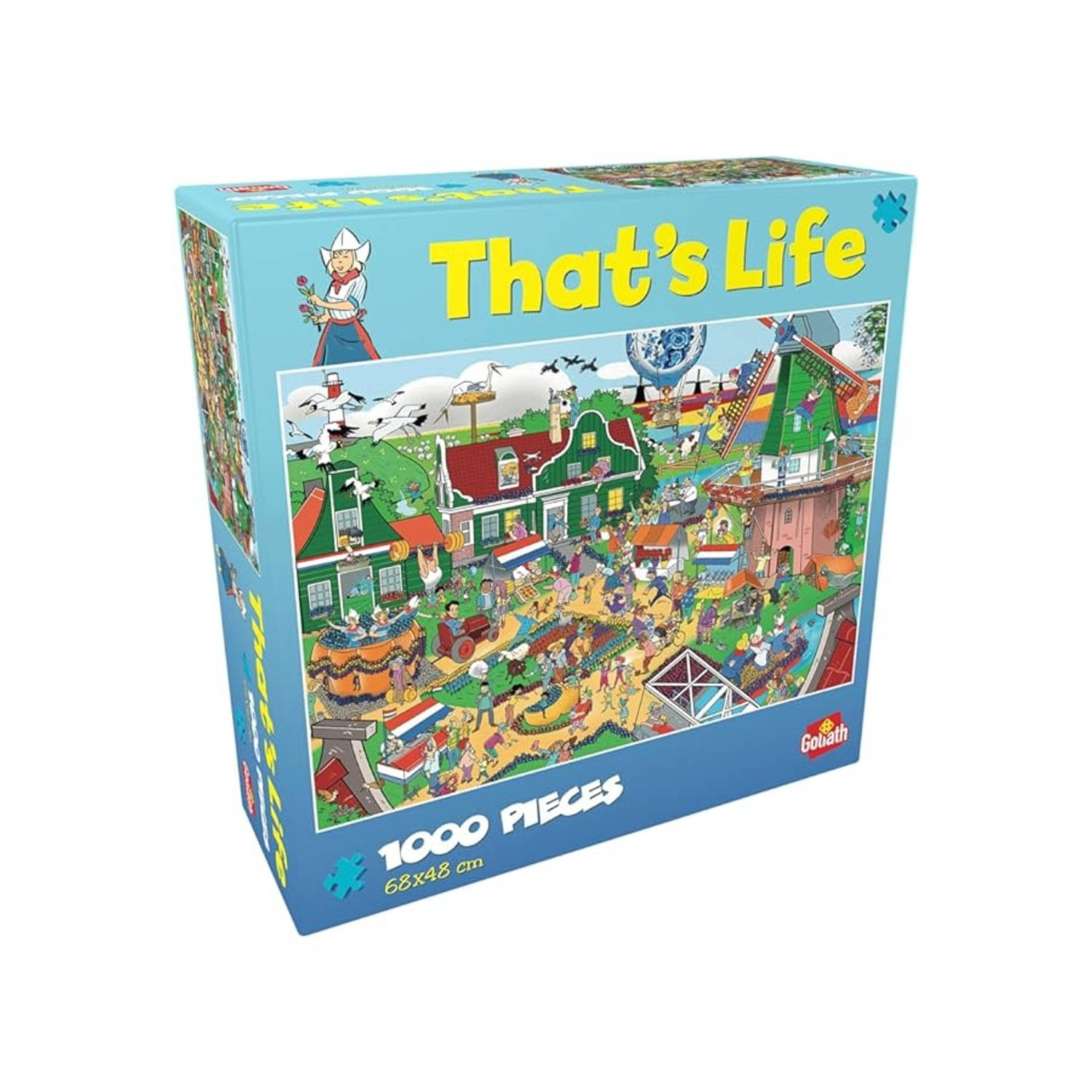 Goliath That&apos;s life Dutch Flower Fields puzzel 1000 stukjes 4114324