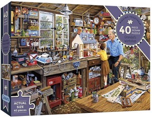 Grandad's Workshop - Piecing Together Puzzel (40 stukjes) 32123459409