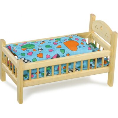 Grenen poppenbed 42 cm 10058993