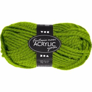 Groene maxi acryl wol/garen 35 meter 10099289