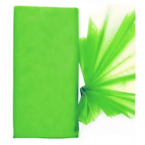 Groene organza deco stof 150 x 300 cm 10055349