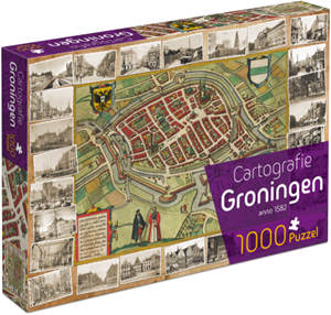 Groningen Cartografie Puzzel (1000 stukjes) 35162806391