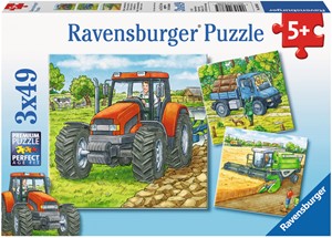 Grote Landbouwmachines Puzzel (3x49 stukjes) 21982058259