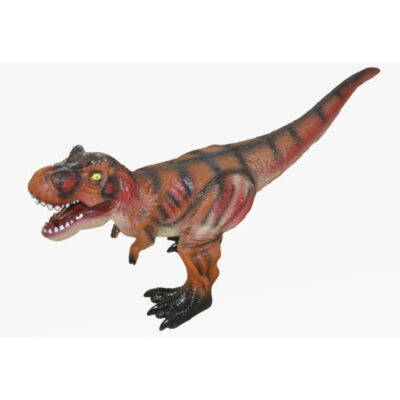 Grote bruine plastic T-Rex dinosaurus 63 cm speelgoed 10197065