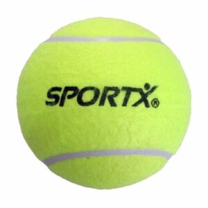 Grote tennisbal 13 cm 5 stuks 10191069