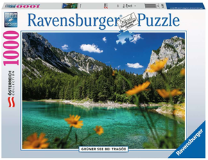 Grüner See bij Tragoss Puzzel (1000 stukjes) 33303440157