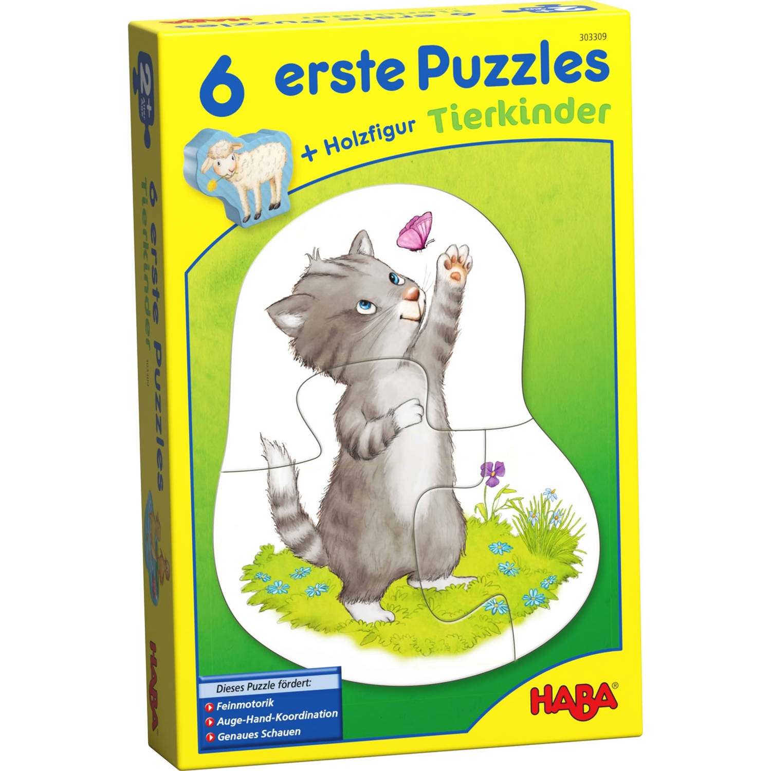 HABA 6 eerste puzzels - Dierenkinderen 4548686