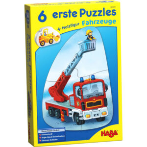 HABA 6 eerste puzzels - Voertuigen 4548700