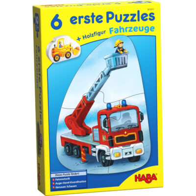 HABA 6 eerste puzzels - Voertuigen 4548700