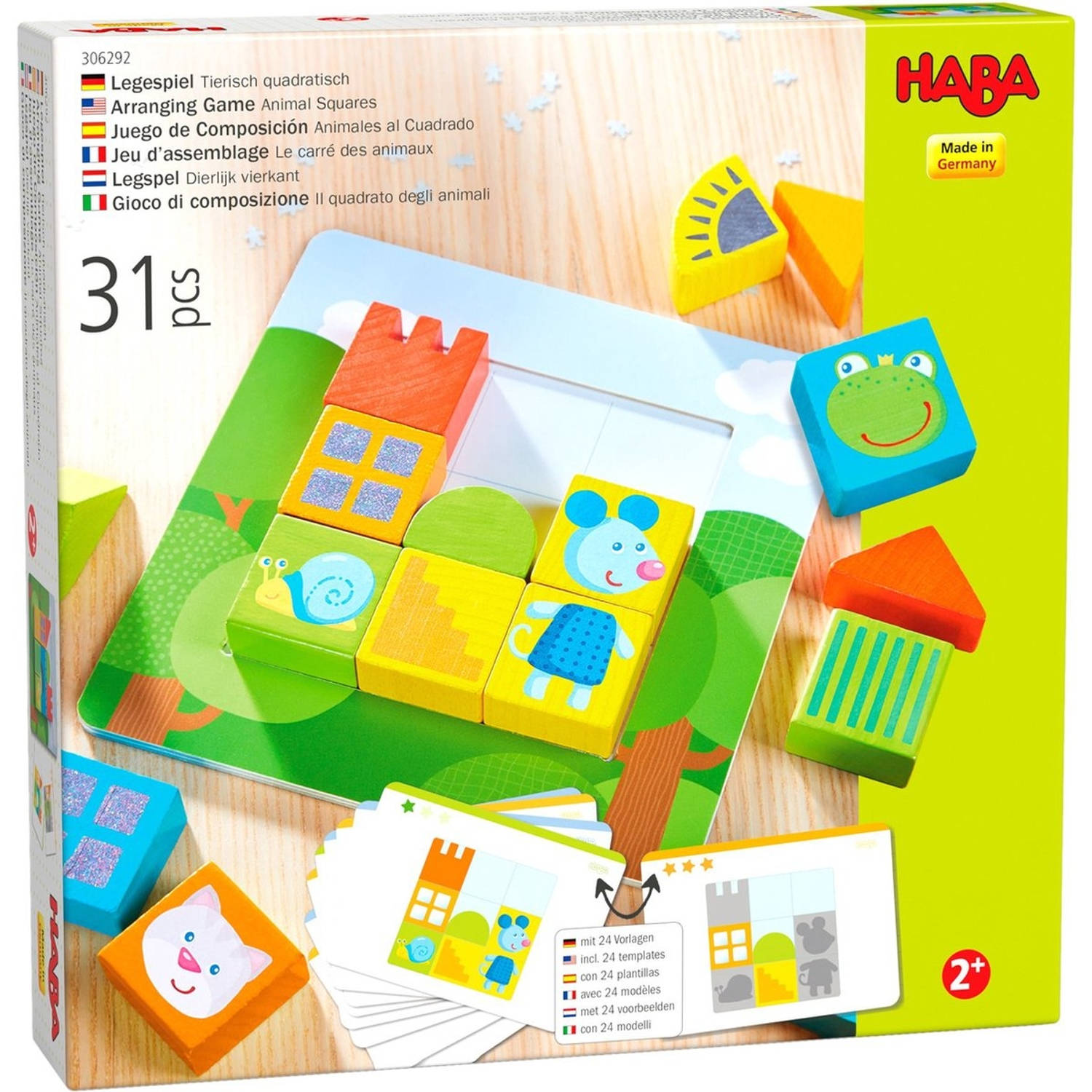 HABA Legspel Dierlijk vierkant 4611413