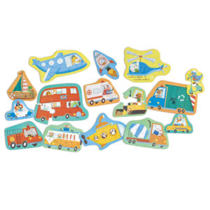 Hape Wielen & Wonderen Puzzel 4611370