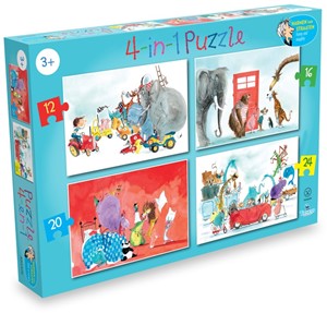 Harmen van Straaten Puzzel (12+16+20+24 stukjes) 32472785923