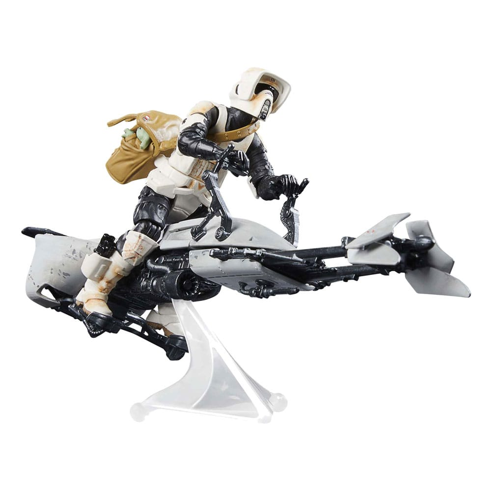 Hasbro Star Wars Speeder Bike Scout Trooper & Grogu 8dbbe6b1d0df0b786232775d5744b406215debdd