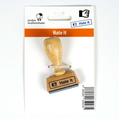 Hate It stempel 4 x 2 cm 10121328