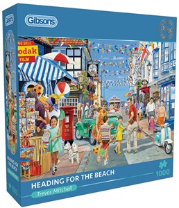 Heading for the Beach Puzzel (1000 stukjes) 37890723402