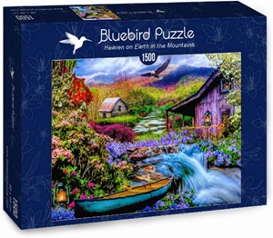 Heaven on Earth in the Mountains Puzzel (1500 stukjes) 36247048579