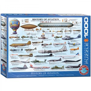 History of Aviation Puzzel (1000 stukjes) 30729514037