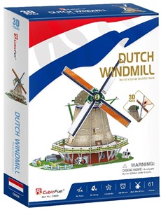 Hollandse Windmolen 3D Puzzel 37238682476