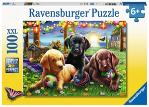 Honden Picknick Puzzel (100 XXL stukjes) 25747473713