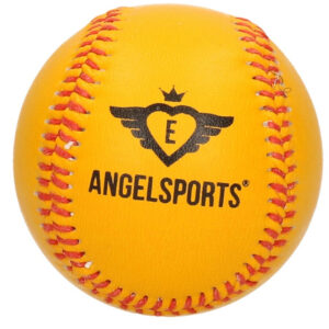 Honkbal/softbal Angel sports oranje / geel 10 cm 10205463