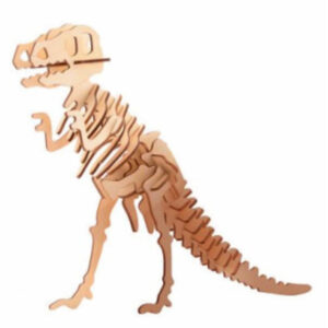 Houten 3D puzzel dinosaurus Tyrannosaurus Rex 21 cm 10234856