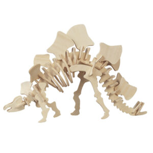 Houten 3D puzzel stegosaurus dinosaurus 23 cm 10329361