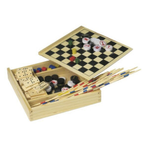 Houten 5-in-1 spellenset 10194520